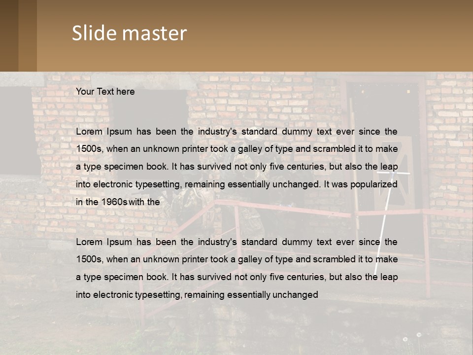 Battle Tactical Explosive PowerPoint Template