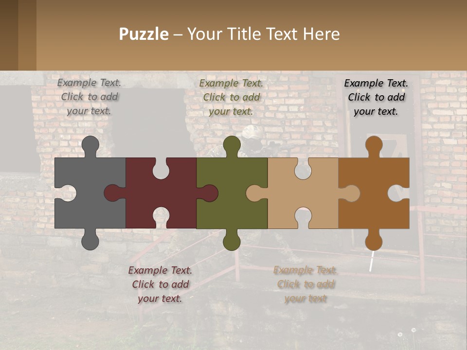 Battle Tactical Explosive PowerPoint Template