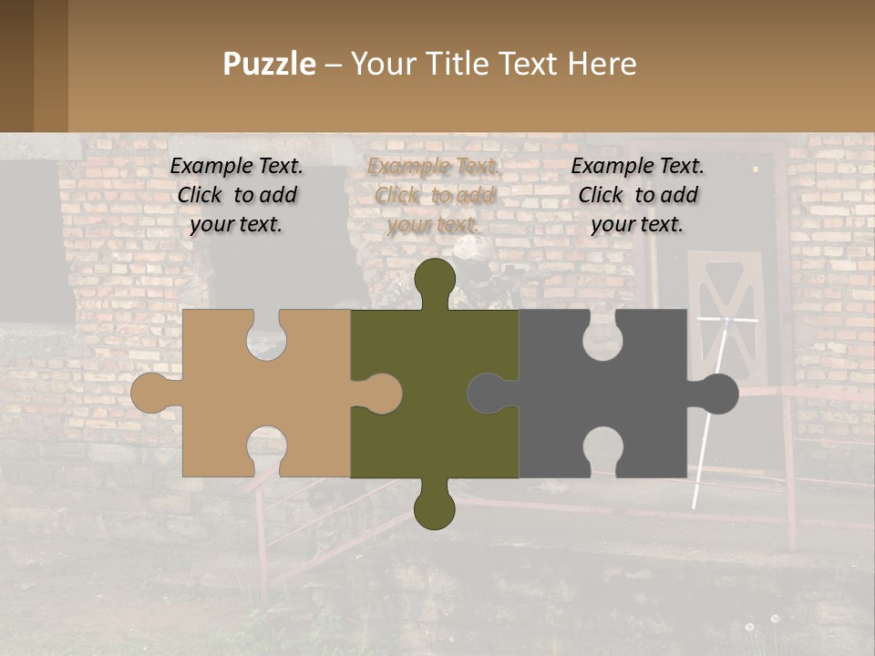 Battle Tactical Explosive PowerPoint Template