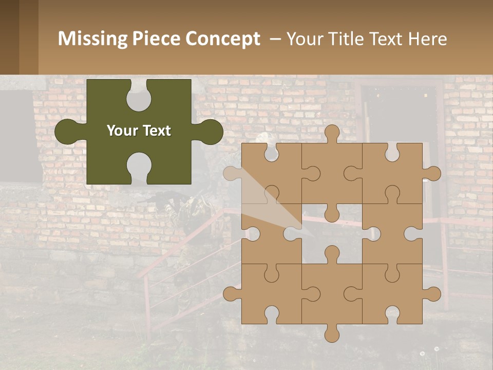 Battle Tactical Explosive PowerPoint Template