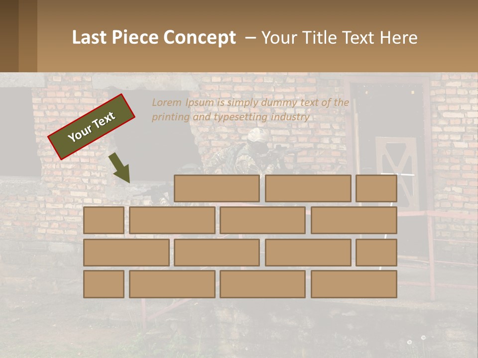 Battle Tactical Explosive PowerPoint Template