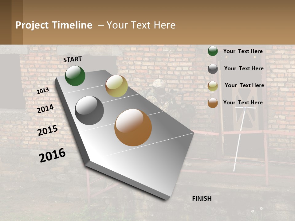 Battle Tactical Explosive PowerPoint Template
