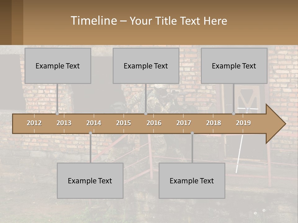 Battle Tactical Explosive PowerPoint Template