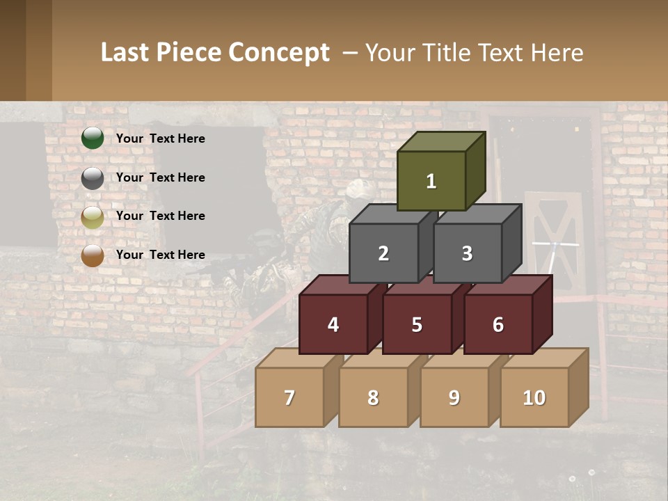 Battle Tactical Explosive PowerPoint Template