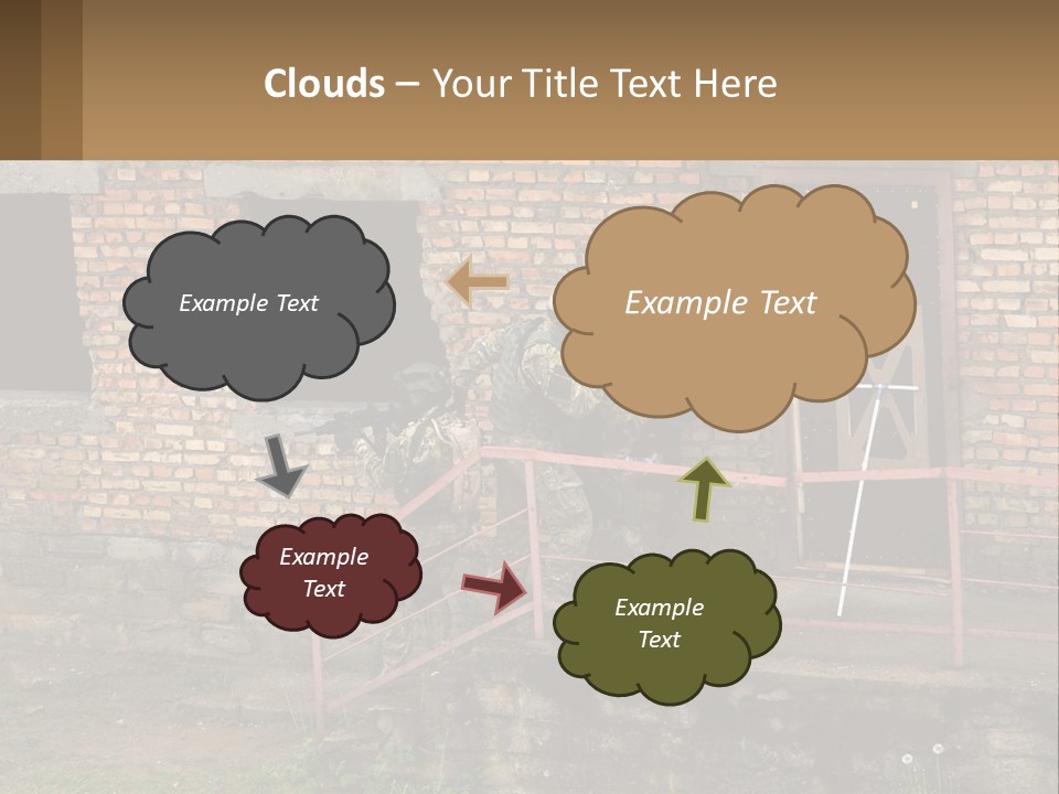 Battle Tactical Explosive PowerPoint Template