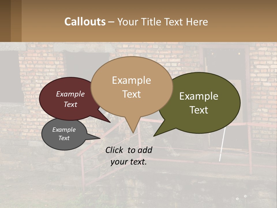 Battle Tactical Explosive PowerPoint Template