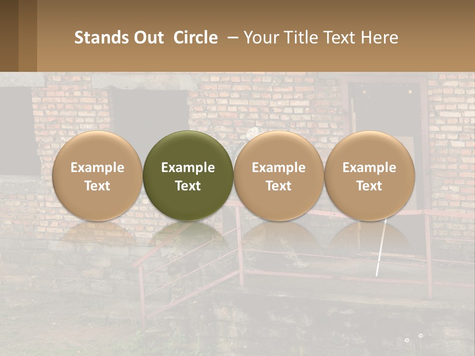 Battle Tactical Explosive PowerPoint Template