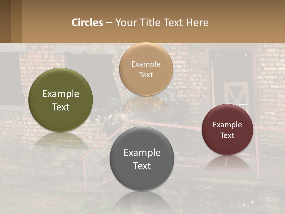 Battle Tactical Explosive PowerPoint Template