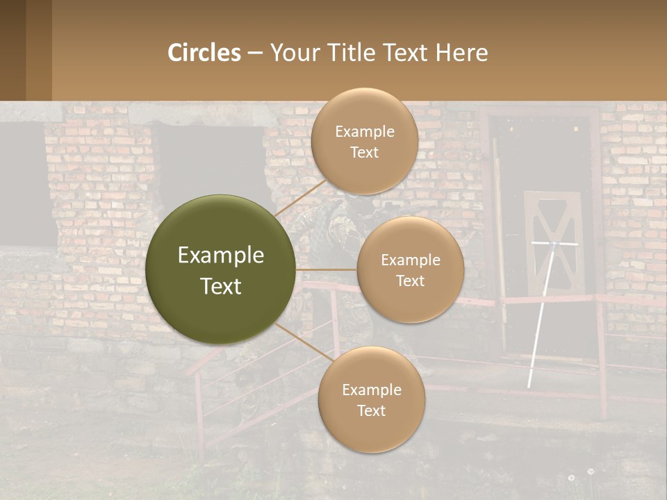 Battle Tactical Explosive PowerPoint Template