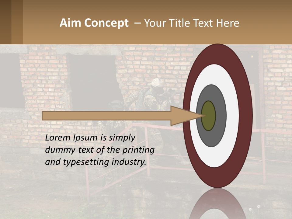 Battle Tactical Explosive PowerPoint Template