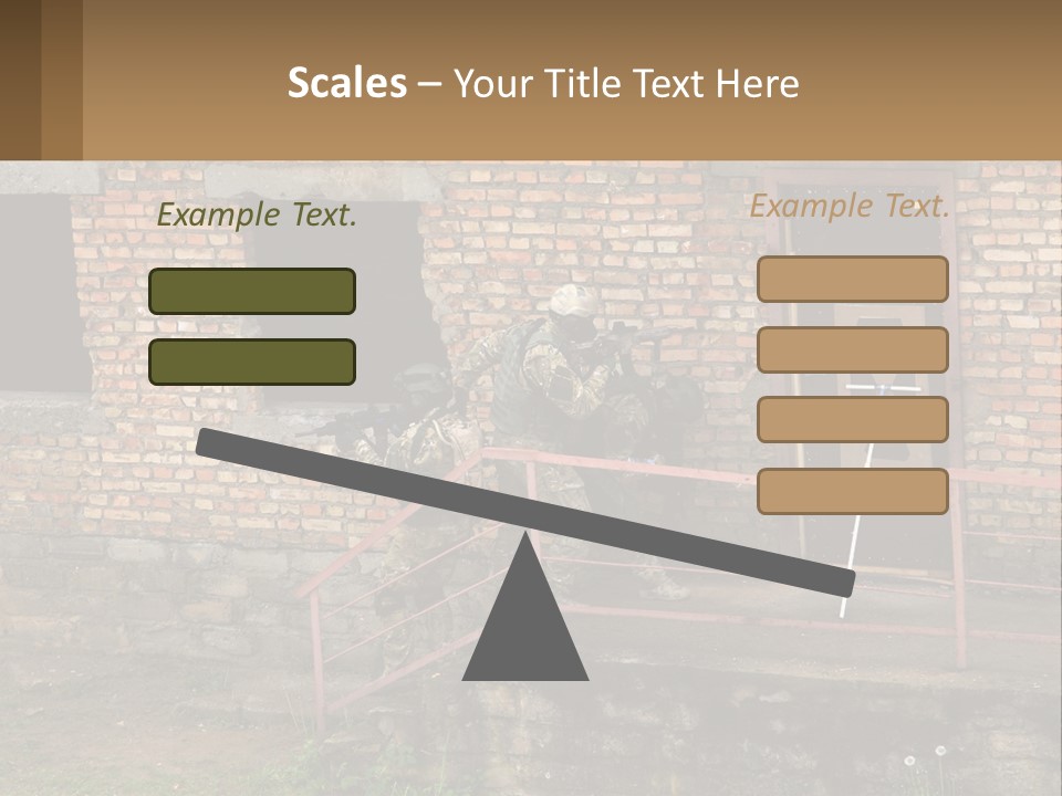 Battle Tactical Explosive PowerPoint Template