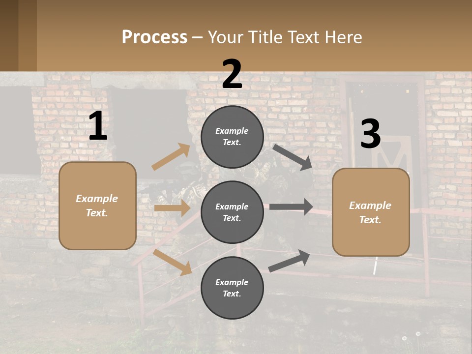 Battle Tactical Explosive PowerPoint Template