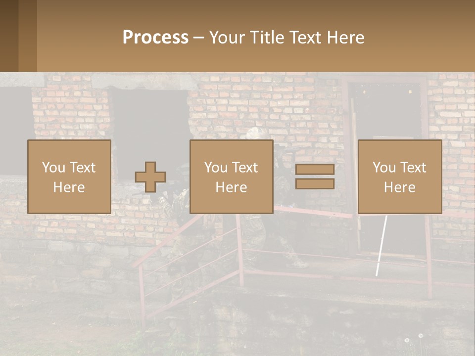 Battle Tactical Explosive PowerPoint Template