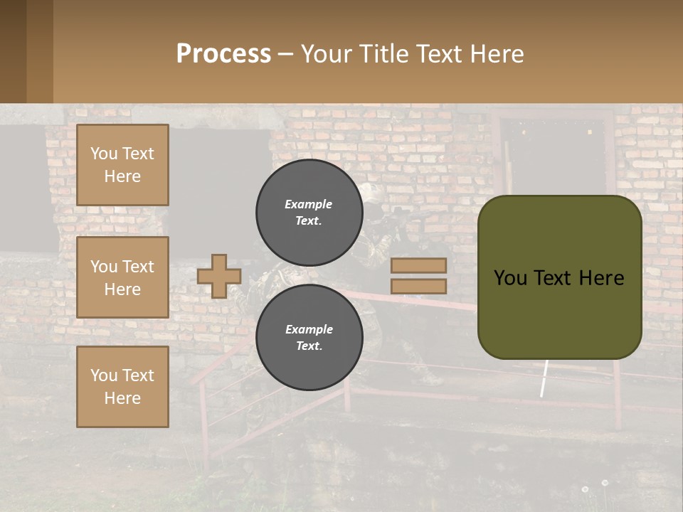 Battle Tactical Explosive PowerPoint Template
