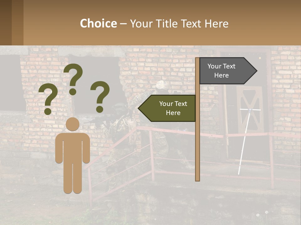 Battle Tactical Explosive PowerPoint Template