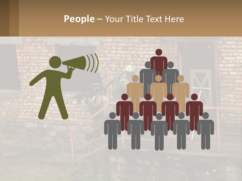 Battle Tactical Explosive PowerPoint Template