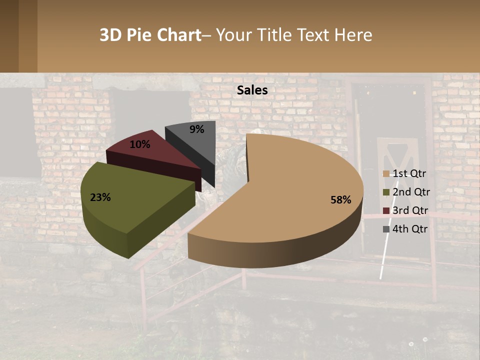 Battle Tactical Explosive PowerPoint Template