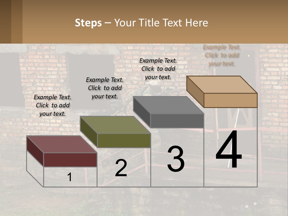 Battle Tactical Explosive PowerPoint Template
