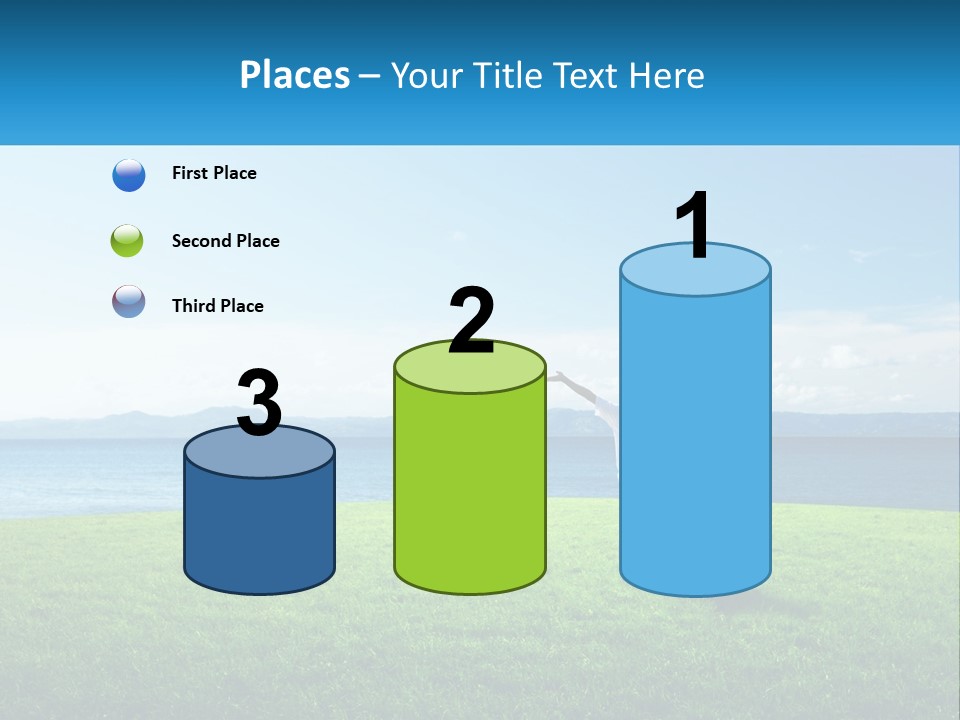 Male Spring Lifestyle PowerPoint Template