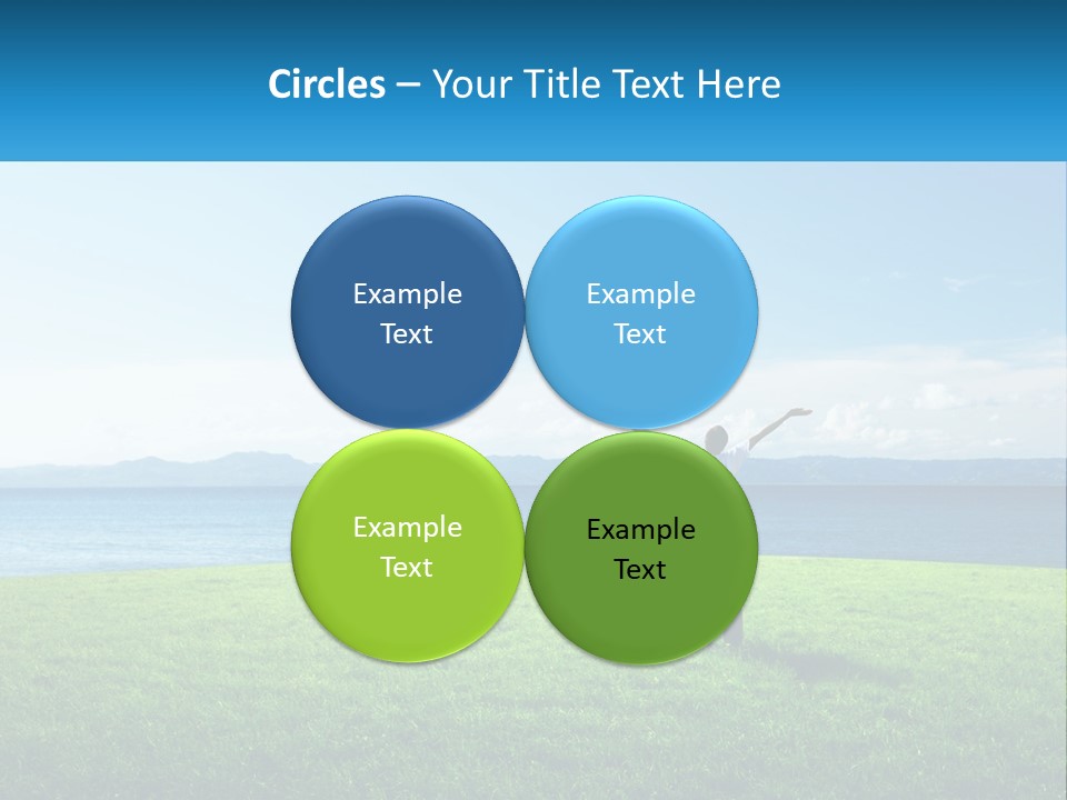 Male Spring Lifestyle PowerPoint Template