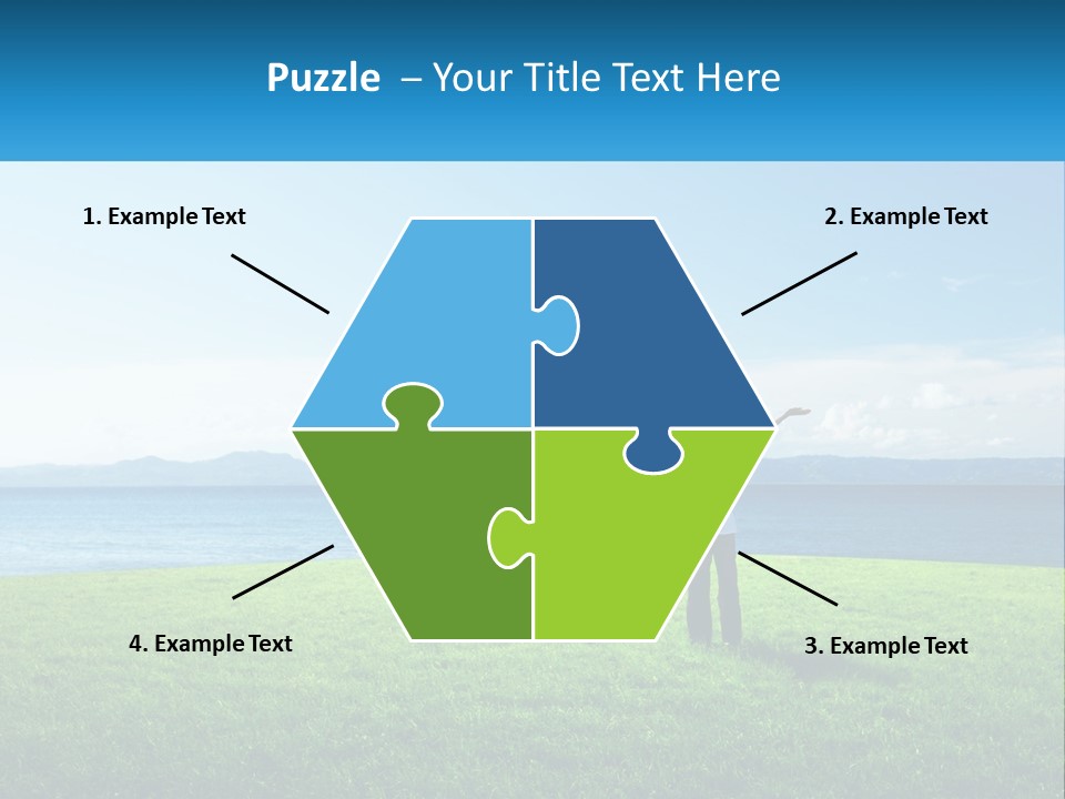 Male Spring Lifestyle PowerPoint Template