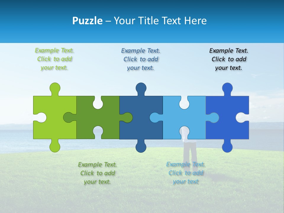 Male Spring Lifestyle PowerPoint Template