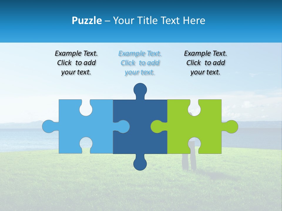 Male Spring Lifestyle PowerPoint Template