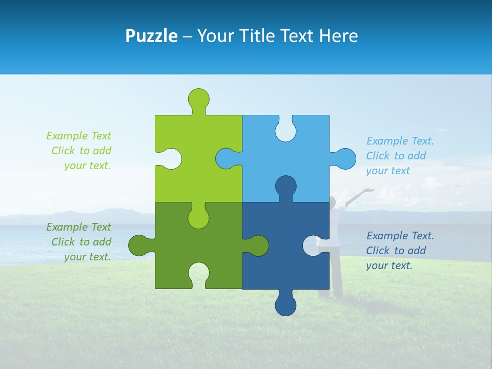 Male Spring Lifestyle PowerPoint Template