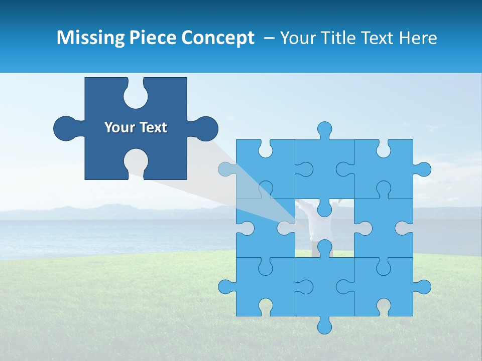 Male Spring Lifestyle PowerPoint Template