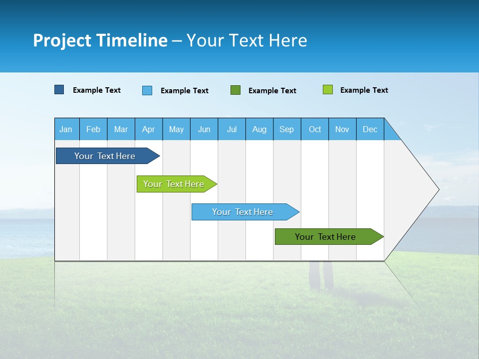 Male Spring Lifestyle PowerPoint Template