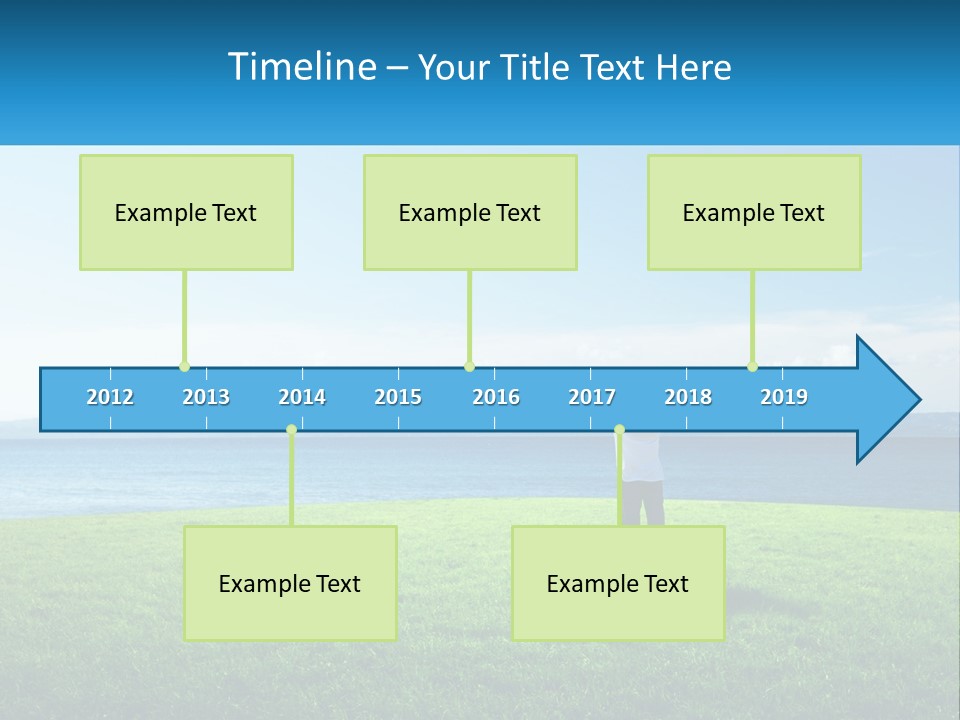 Male Spring Lifestyle PowerPoint Template
