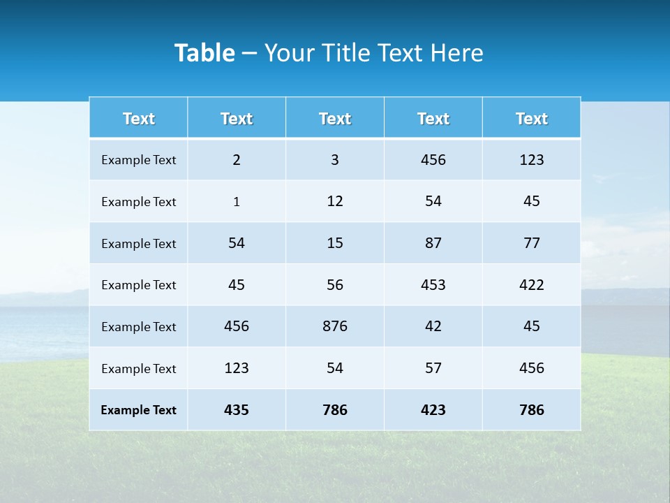 Male Spring Lifestyle PowerPoint Template