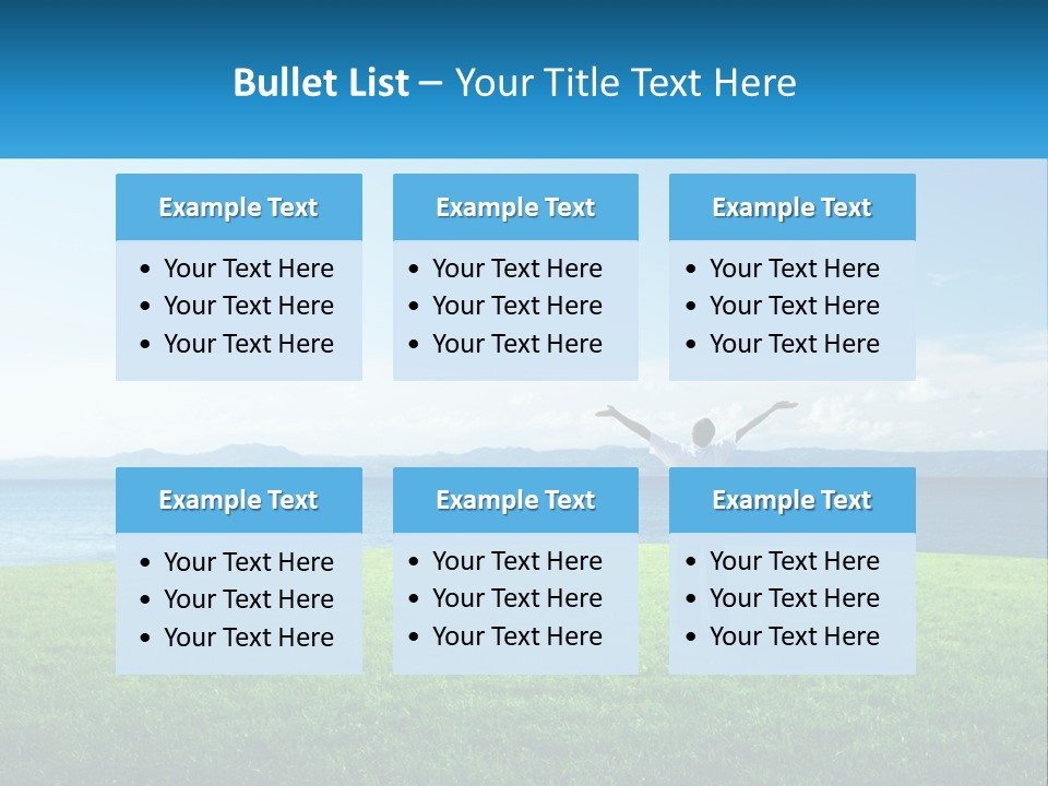 Male Spring Lifestyle PowerPoint Template