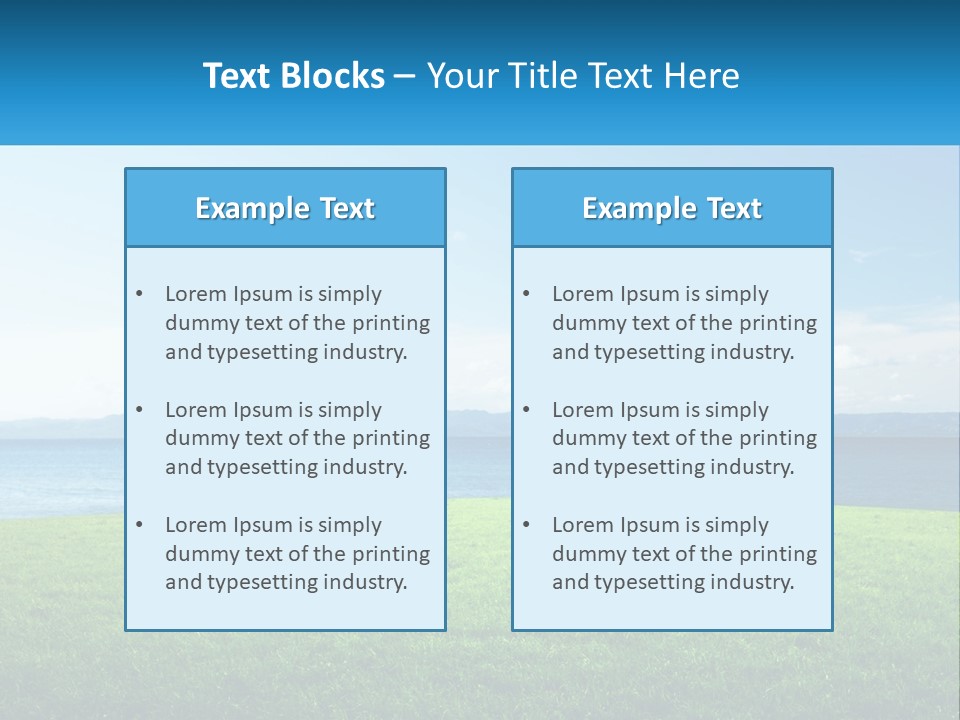 Male Spring Lifestyle PowerPoint Template