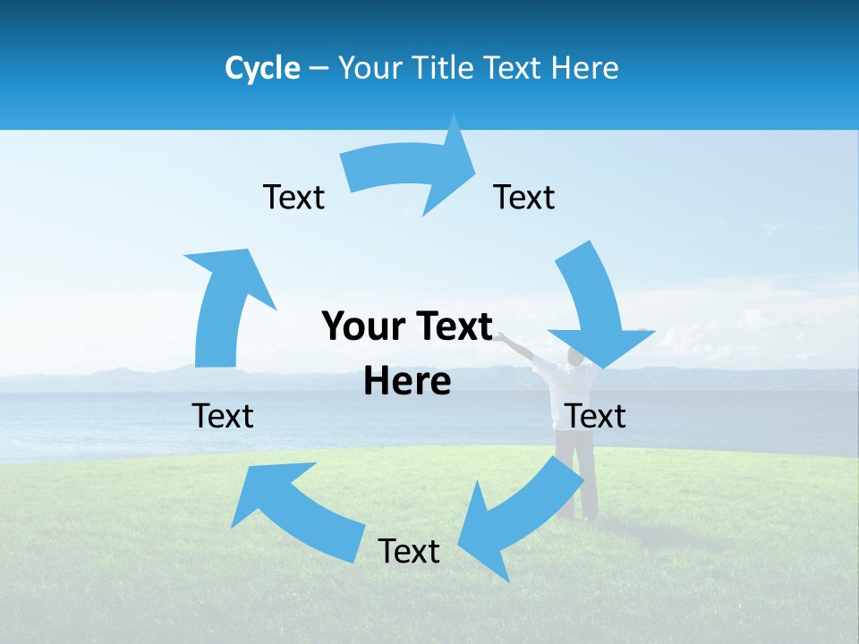 Male Spring Lifestyle PowerPoint Template