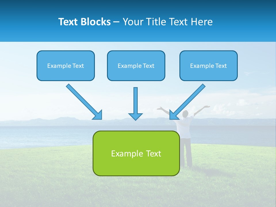 Male Spring Lifestyle PowerPoint Template