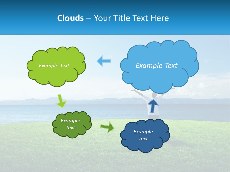 Male Spring Lifestyle PowerPoint Template