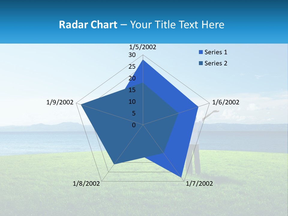 Male Spring Lifestyle PowerPoint Template