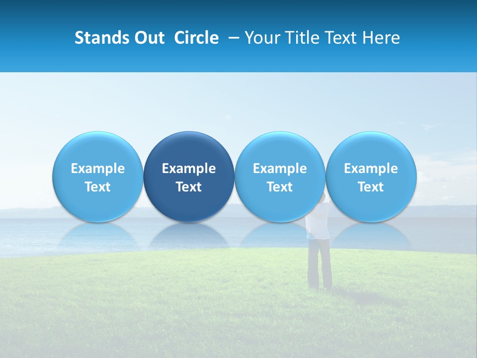 Male Spring Lifestyle PowerPoint Template