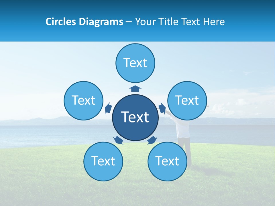 Male Spring Lifestyle PowerPoint Template