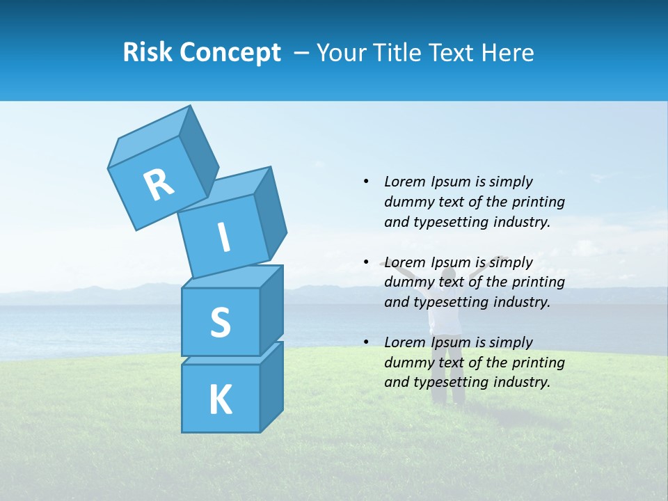 Male Spring Lifestyle PowerPoint Template