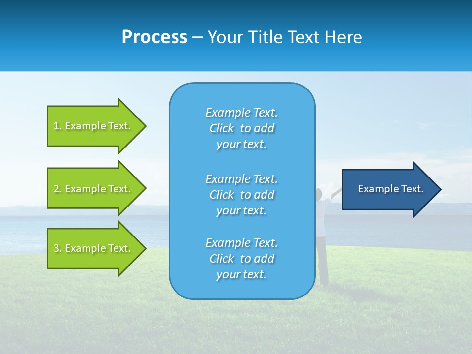 Male Spring Lifestyle PowerPoint Template
