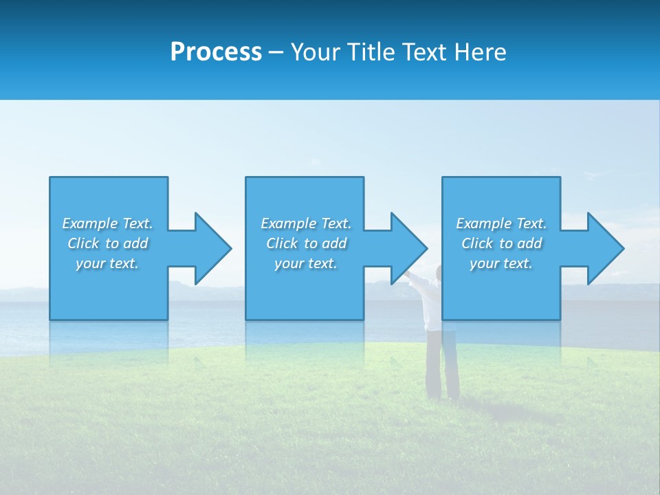Male Spring Lifestyle PowerPoint Template