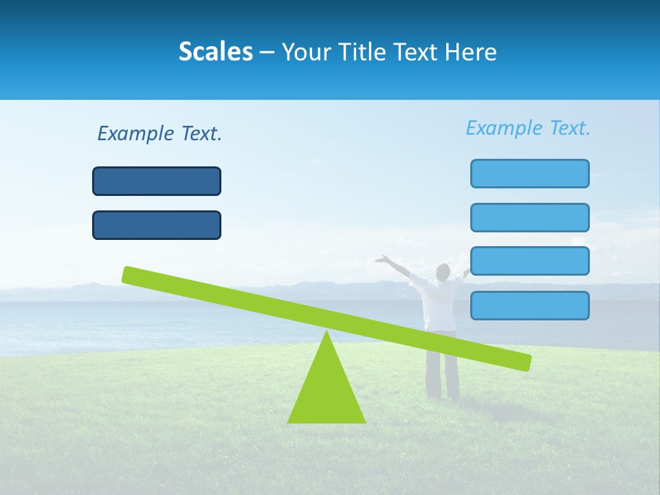 Male Spring Lifestyle PowerPoint Template