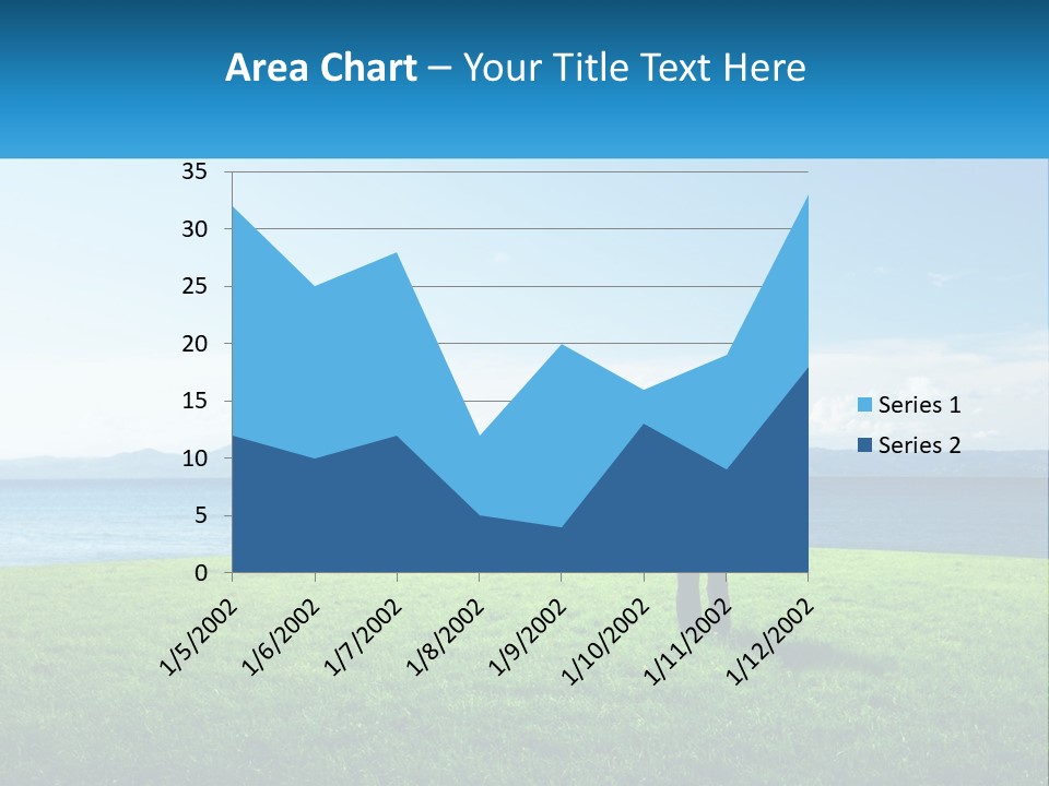 Male Spring Lifestyle PowerPoint Template