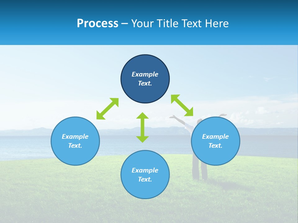 Male Spring Lifestyle PowerPoint Template