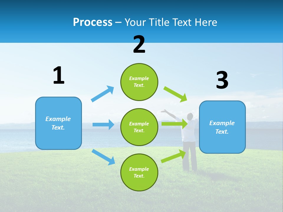 Male Spring Lifestyle PowerPoint Template
