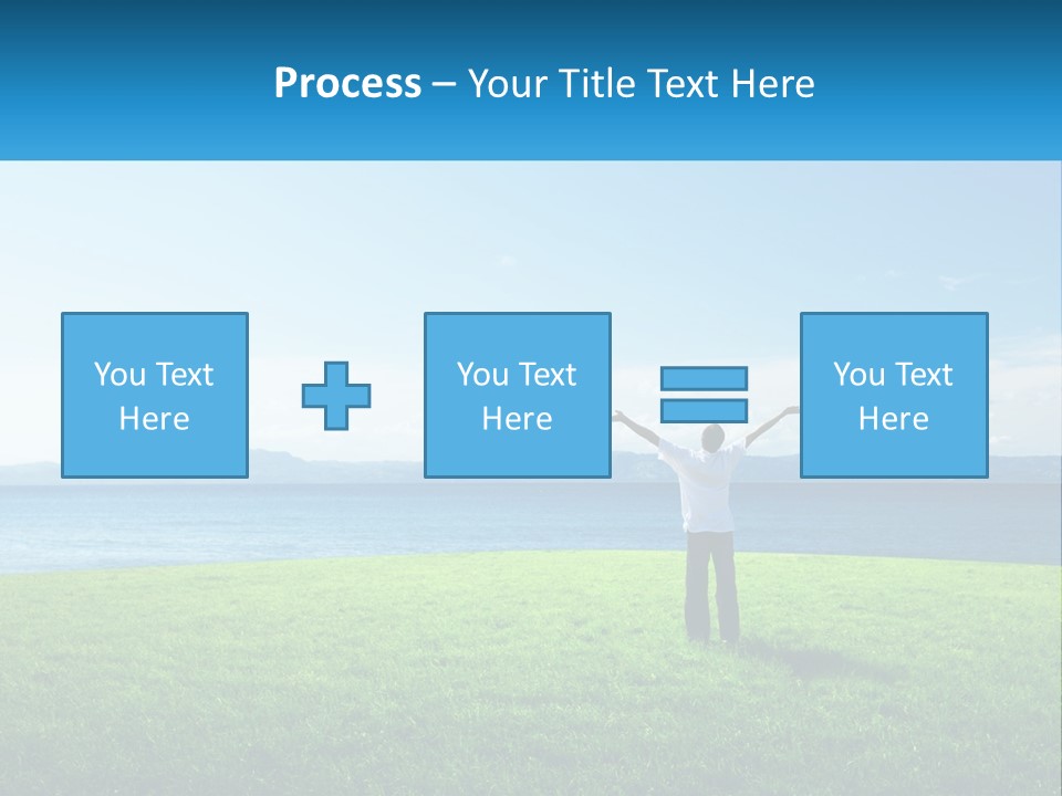 Male Spring Lifestyle PowerPoint Template