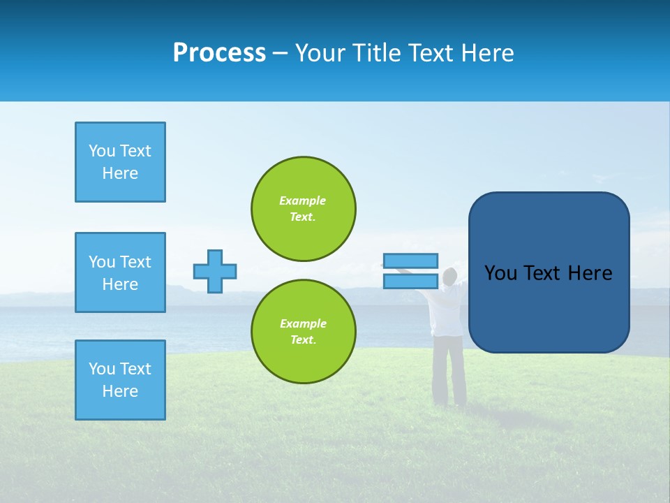Male Spring Lifestyle PowerPoint Template