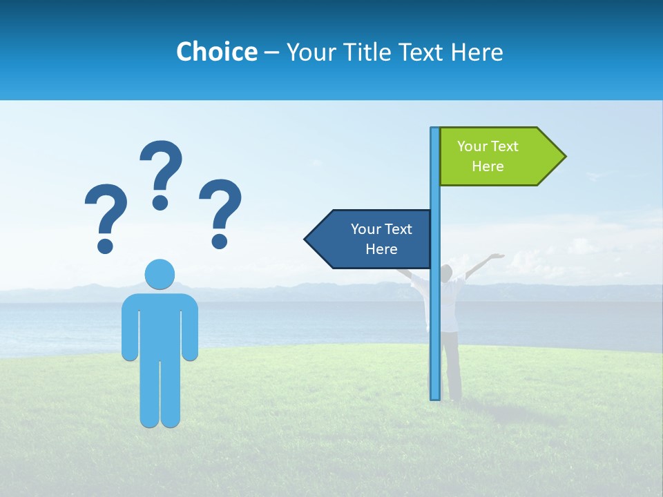 Male Spring Lifestyle PowerPoint Template